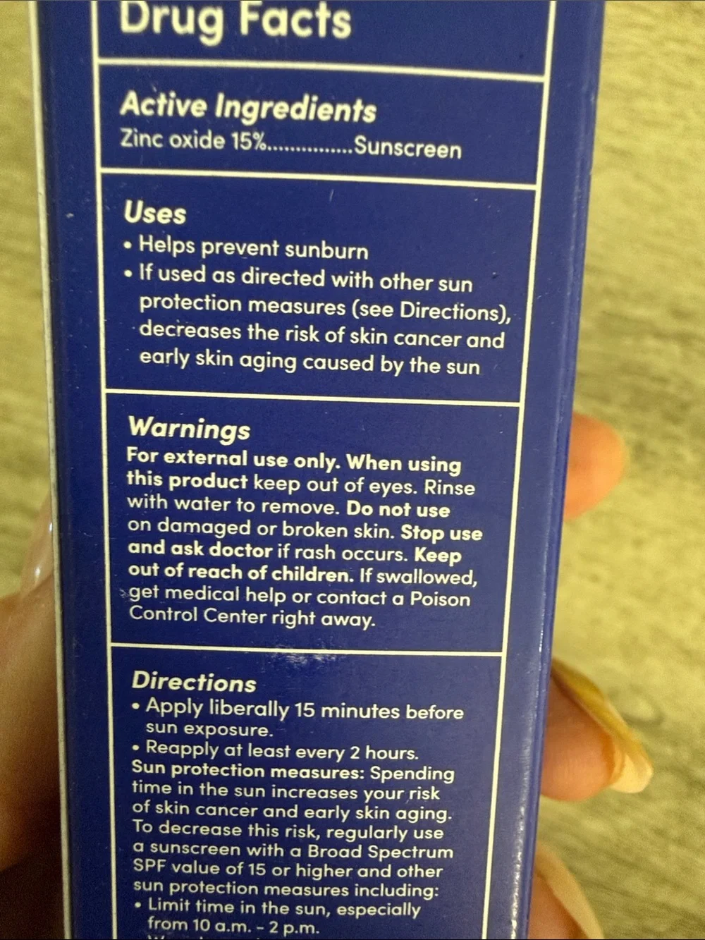 Lion Pose Ghost-Buster Broad Spectrum SPF 42 Sunscreen - ex 8/26